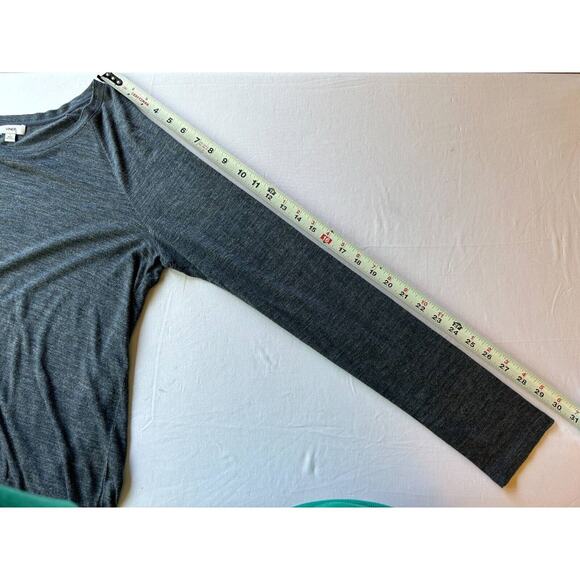 Vince Blue Women’s Lightweight Sweater Shirt Long Sleeve Size Small - Picture 9 of 10